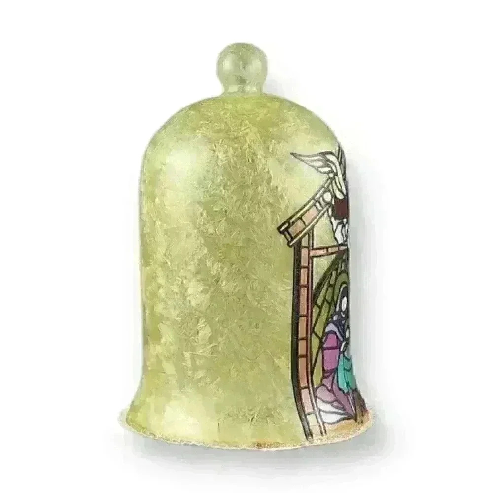Christmas Nativity "Holy Family" Angel Stained Glass Night Light Lamp Battery - Picture 3 of 8